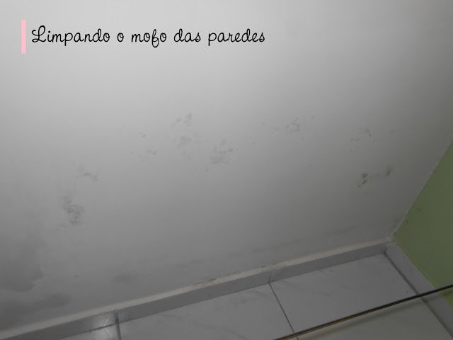 Tirar mofo das paredes
